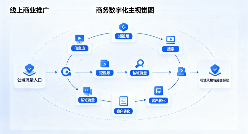 思南县线上商业推广怎么做？全域流量闭环搭建与低成本转化实战指南